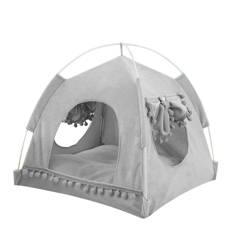 Pet Cat Tent Summer Cave Hut Cat Sleep House For Kitten Puppy Playpen Cage Basket Cat Nesk Kennel Small Dog House Bed