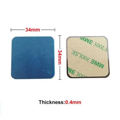 10 Pack Metal Plate Disks For Magnetic Phone Holder, Iron Sheets