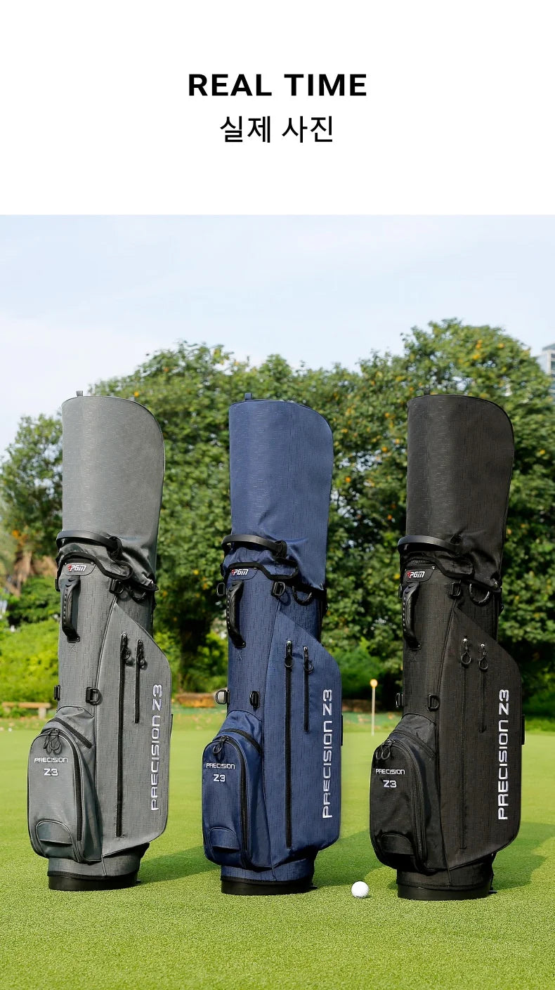 PGM Golf Bags Men Women Lightweight Multifunctional Stand Bag Can Hold a Full Set of Clubs QB074