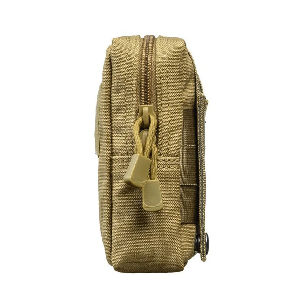 Tactical EDC Molle Pouch Waist Pack Outdoor Camping Hunting Cartridge Bag Cycling Clutter Storage Bag Climb Accessories
