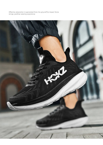 Carbon Plate Air Cushion Running Shoes Unisex Cushioned Walking Shoes