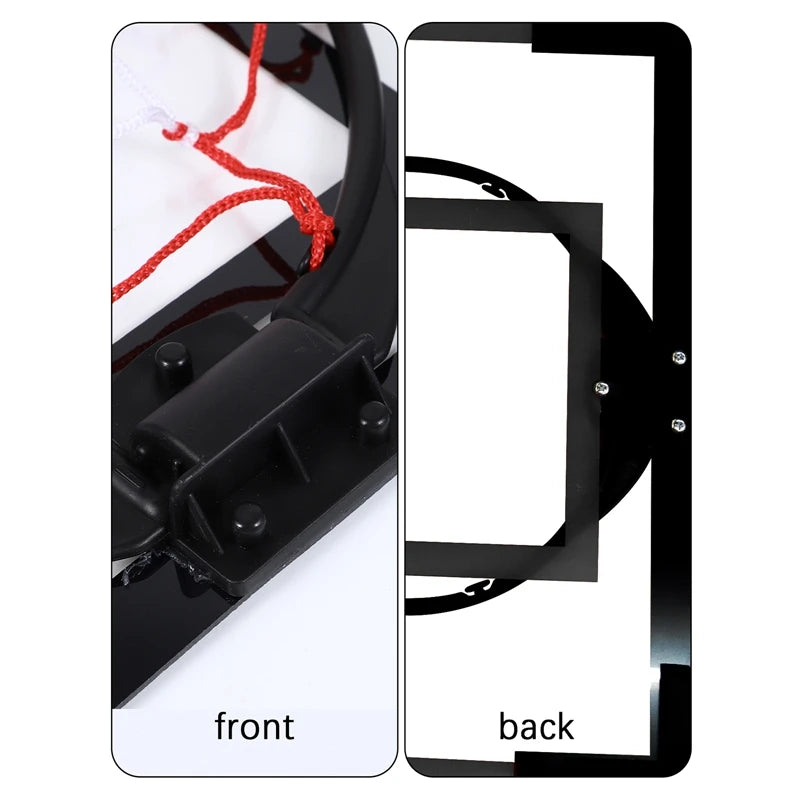 Mini Basketball Hoop for Kids Adults Indoor Small Basketball Hoop for Door Wall Mounted and Room Shooting Ball Sport Game Set