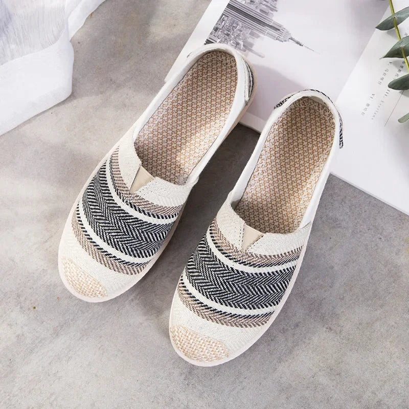 2023 Shoes Women's Summer Mesh Breathable Flat Shoes Ladies Comfort Light Sneaker Socks Women Slip on Loafers Zapatillas Muje