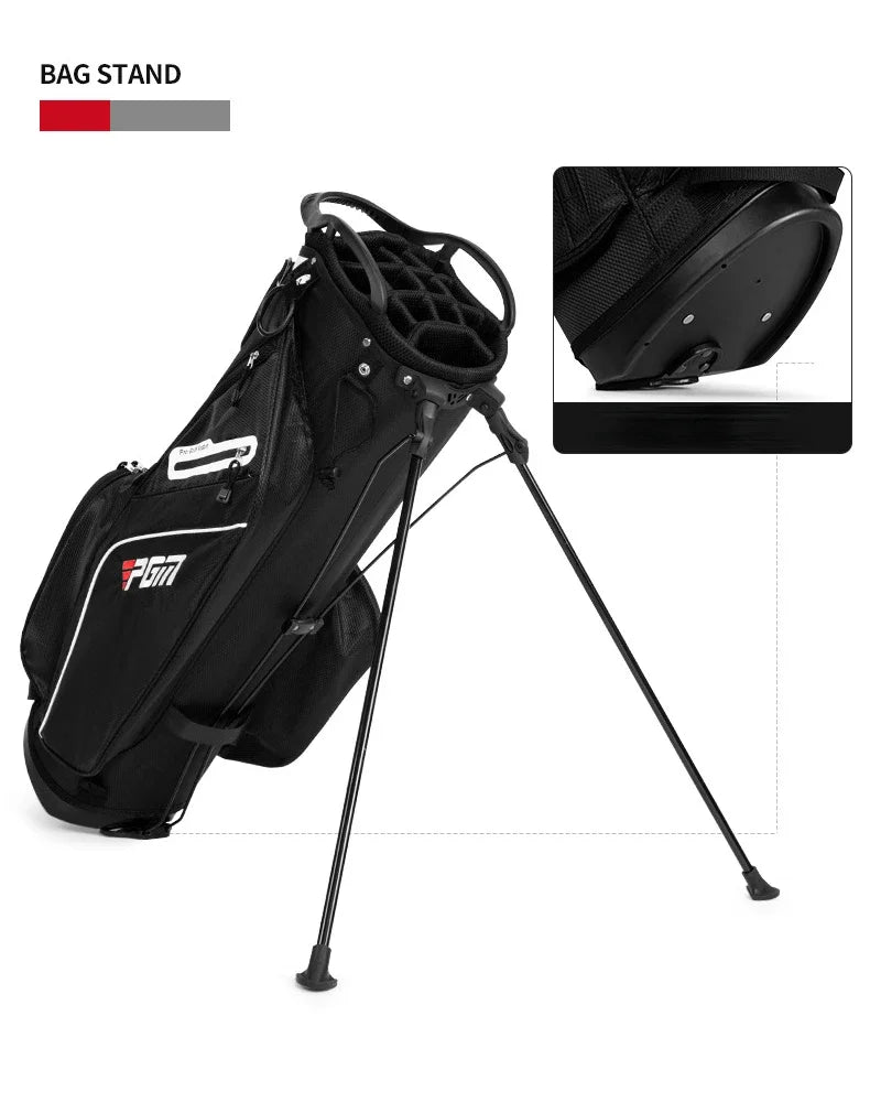 PGM Golf Bags Men Women 14 Insertion Lightweight Portable Shoulder Strap Bracket Bag QB147