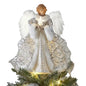 Lovely Angel Treetop Decor – Holiday Statue for Christmas Trees
