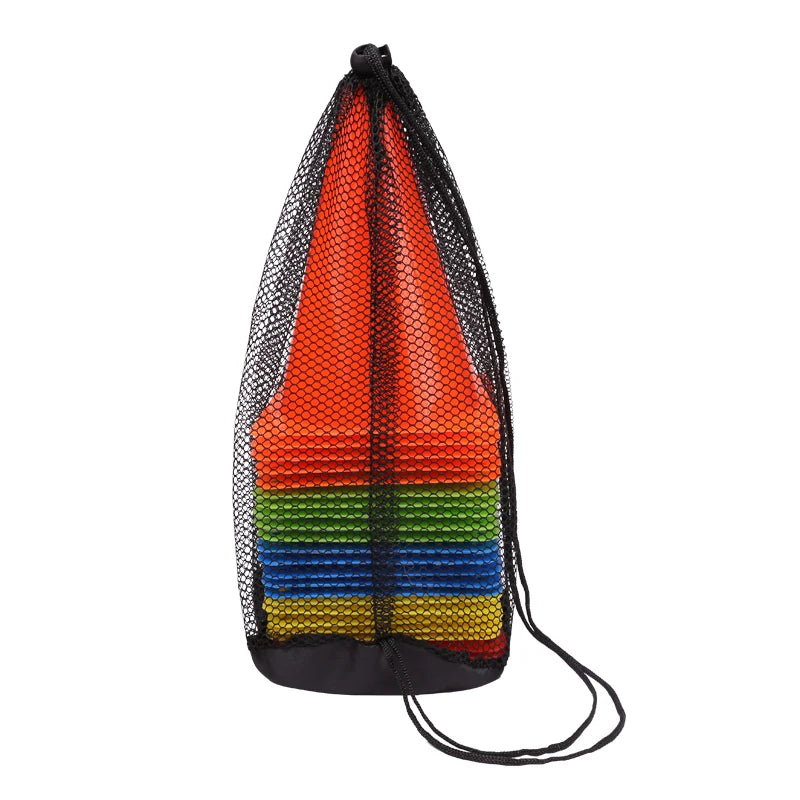 25PCS  Hot Sale Colorful Marker Cones Soccer Agility Training Cones Football Marker Cones Cheap Price Portable Football