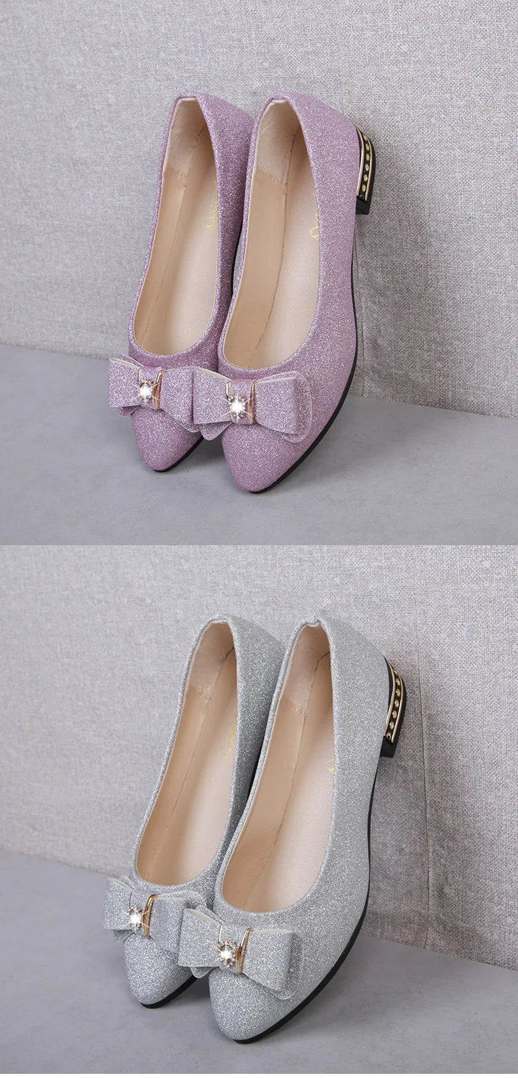 Women Flats Bowknot Single Shoes Female 2024 Spring Autumn Loafers New Fashion Sweet Flat Soft Casual Shoes Zapatos De Mujer