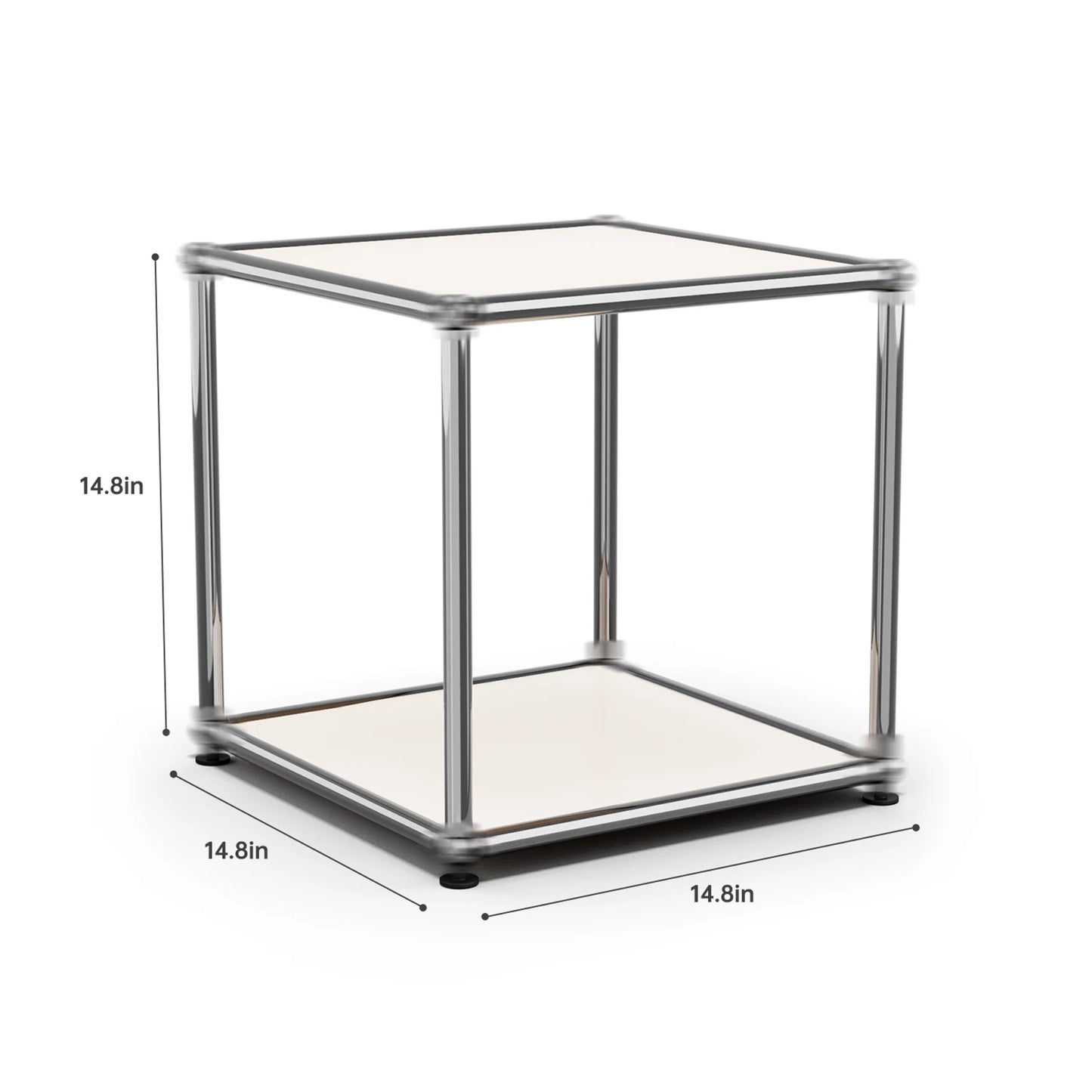 Modern Storage Cabinet Stainless Metal Organizer TV Stand Cabinet for Living Room and Home Office Furniture