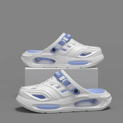 Men's Slippers With Thick Sole, Non-Slip EVA Outsole