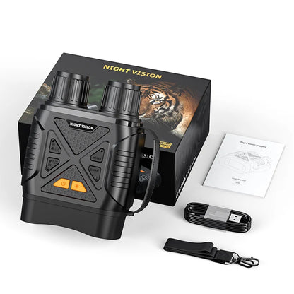 Night Vision Binoculars 10x Digital 1080P Infrared 800m 2.8in LCD