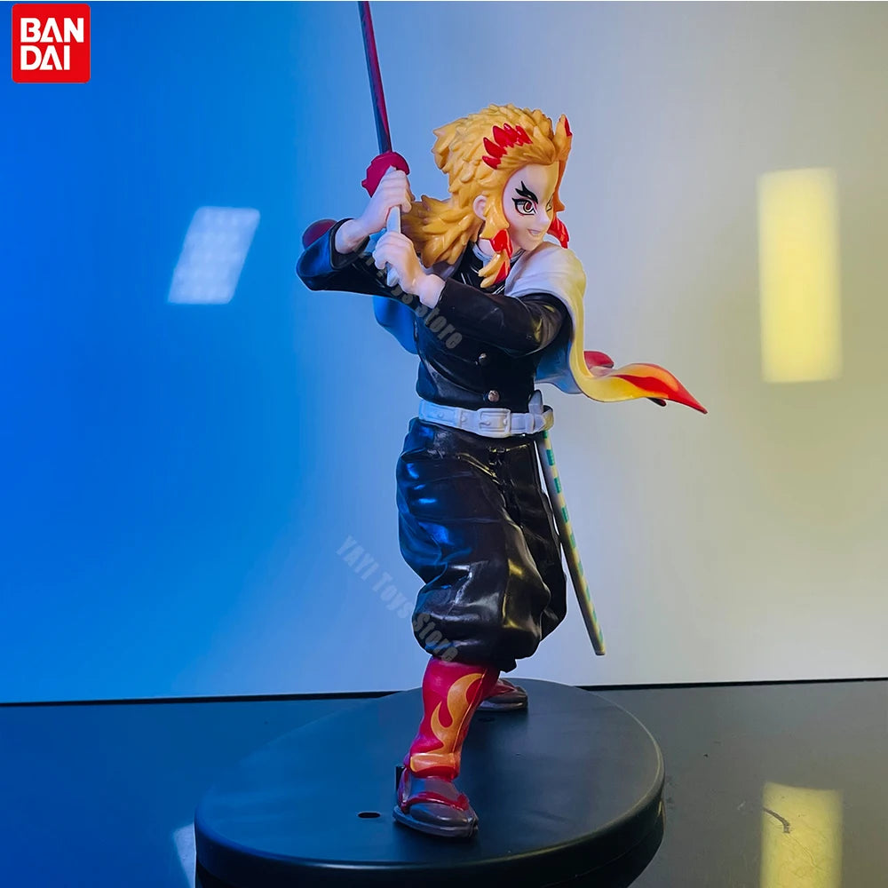 Hot Demon Slayer Anime Figure Tanjirou Agatsuma Zenitsu Kyoujurou Anime Model  Action Figure PVC collection Toy for Kids Gift