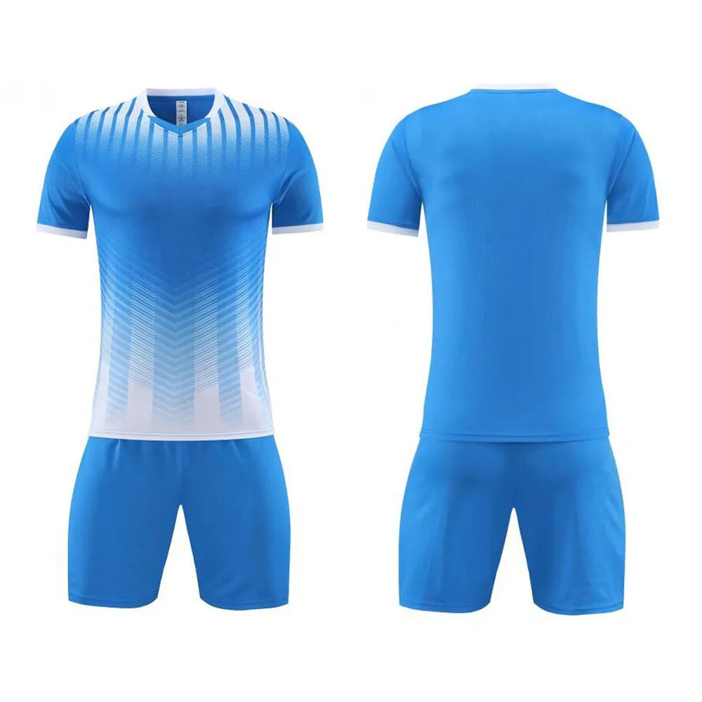 Adult Kid Football Jerseys Men Customize Soccer Uniform Sports Equipment Women Futsal Sportswear Child Training Tracksuit Outfit