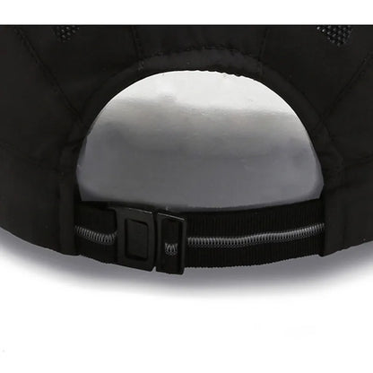 Men's Sports Sun Hat With Breathable Mesh Cotton Polyester Cap