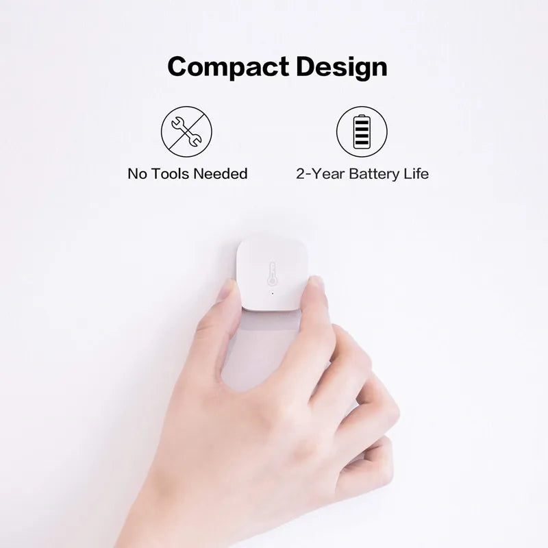 Original Aqara Temperature And Humidity Sensor Zigbee Smart Air Pressure Environment Sensor Smart Home For Mi home Homekit APP