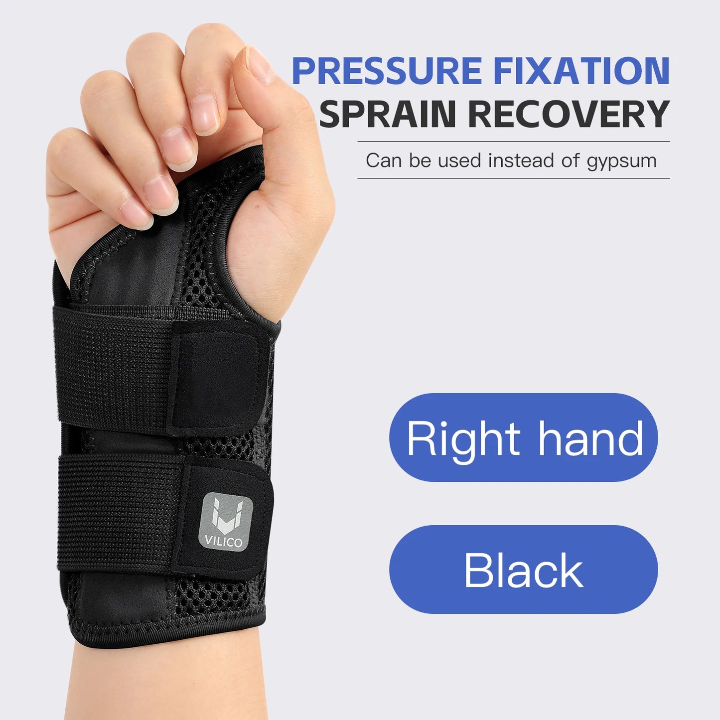 Finger Joint Pain Tendon Sheath Adjustable Dual Strap Wrist Guard with Thin Design Thumb Strain Protection Strap Wrist Guard
