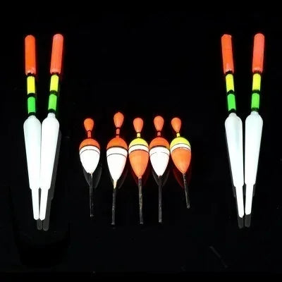 1Set (15Pcs) Portable Fishing Float with Multiple Size Combinations Suitable for Most Fish Hunting Outdoor Fishs Equipment