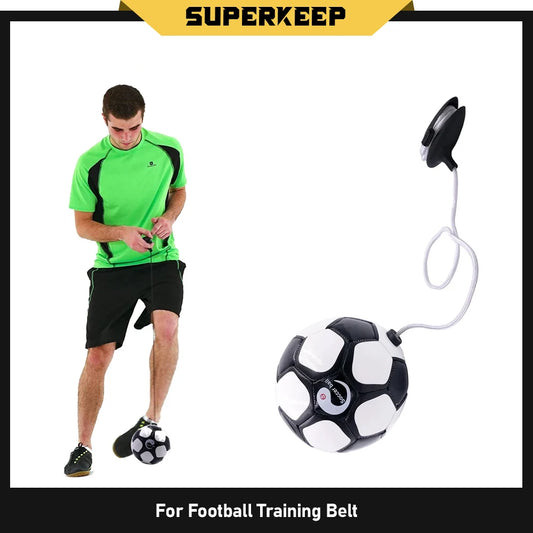 Football Training Ball Kick Soccer Ball Practice Belt TPU Size 2 Football Rope Touch Solo Kickwith String Beginner Trainer Parts