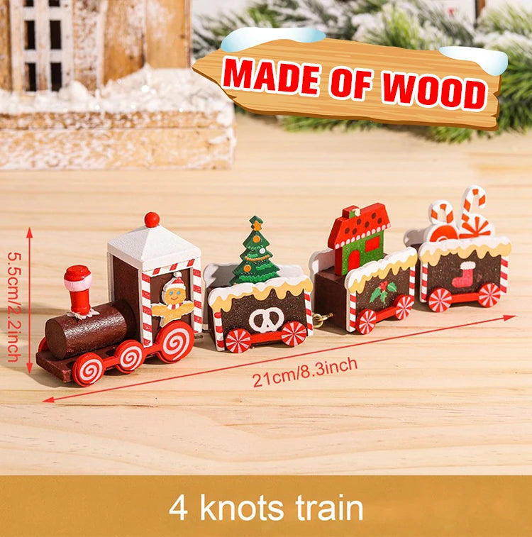Christmas Train Decoration – Merry Christmas 2025 Home Ornament, Xmas & New Year 2026 Gifts