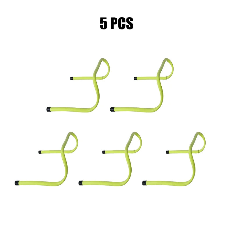 5/10/20/30Pcs 30cm Football Hurdle Portable Speed Agility Training Equipment Hurdle Ladder Safety Soccer Stable Rack