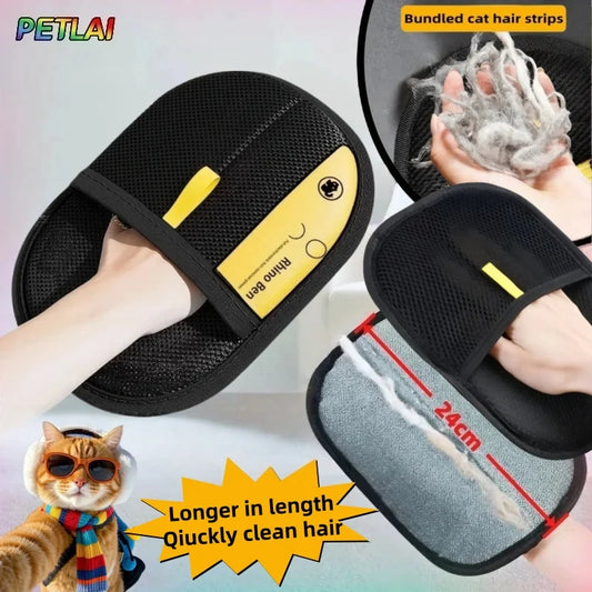 Reusable Pet Hair Removal Glove for Cats and Dogs