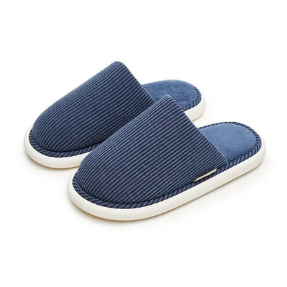 Winter Plush Indoor Slippers Non Slip Flats Home Shoes