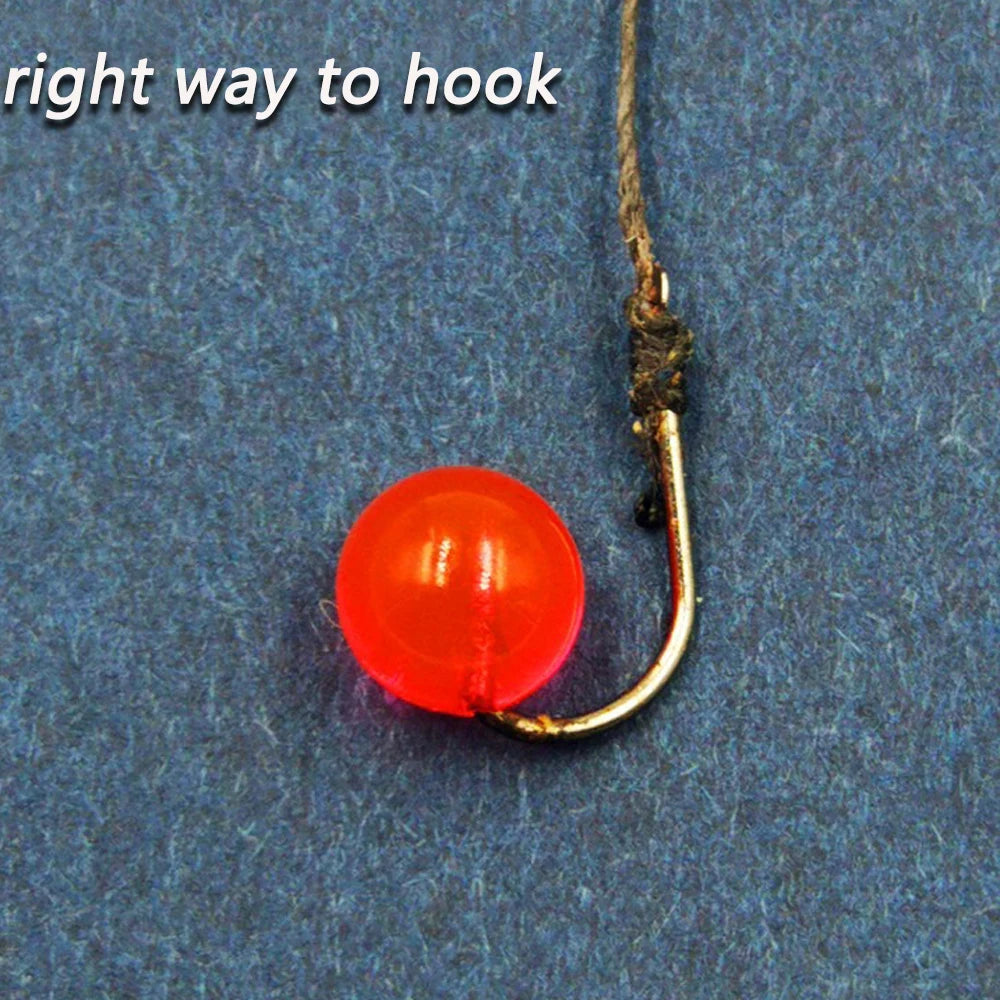 Jelly Bait 100PCS 200PCS 500PCS Granular Fishing Food Aquatic Feed Carp Pesca Attractant Flavor Elastic Nutrition Soft Lure