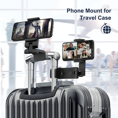 Airplane Phone Holder 360 Degree Rotating Collapsible Selfie Mount