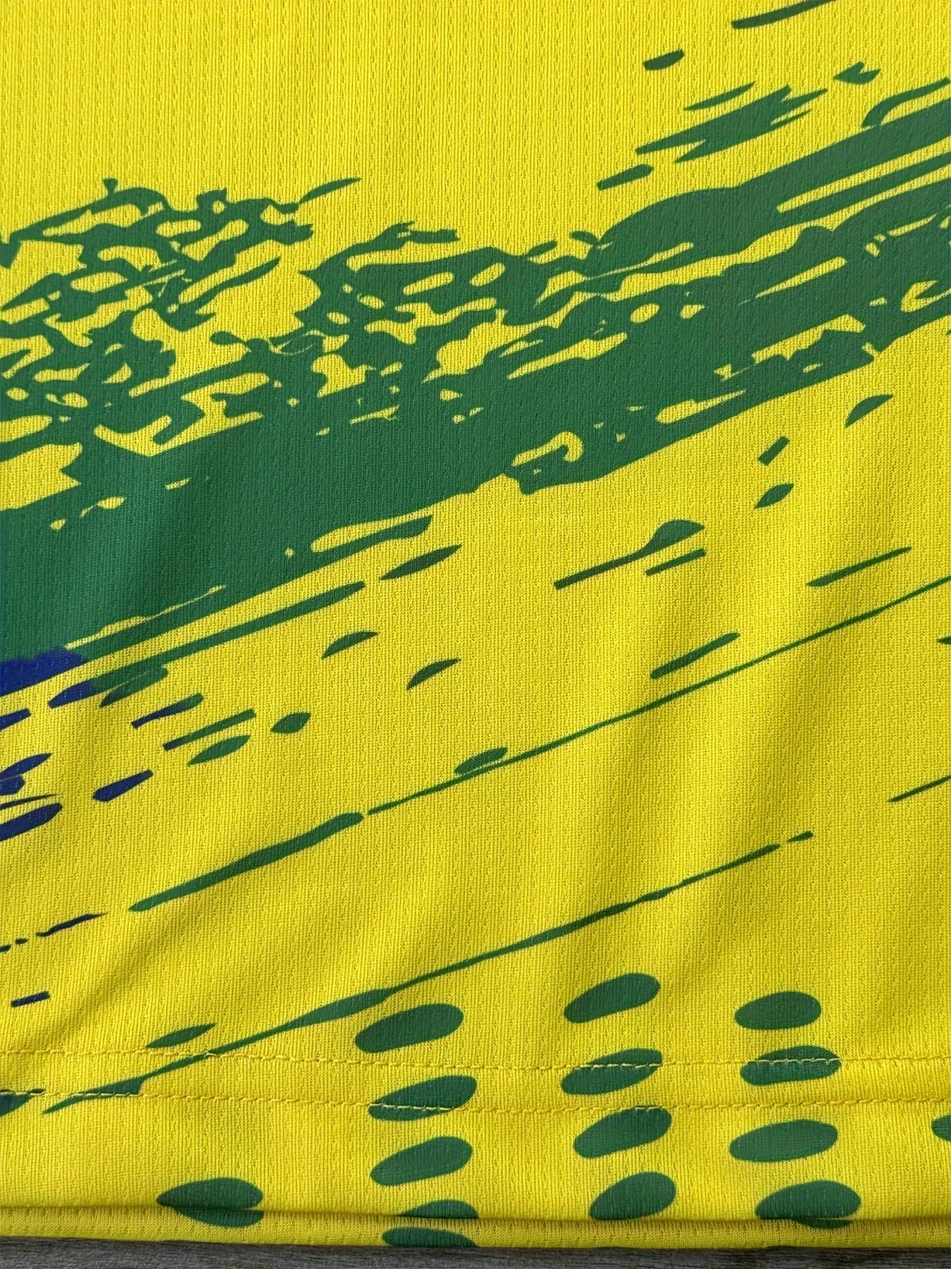 Custom Soccer Jersey Set Brazil Personalized Name Number Football Shirt for School Team Club Kids Youth Practice Soccer Uniform