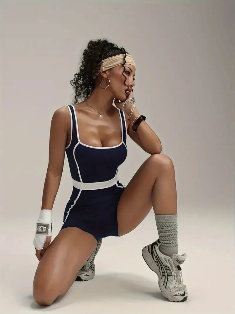 Women's Tracksuit Seamless Yoga Set Yoga Jumpsuits One Piece Workout Rompers Sportswear Gym Set Workout Clothes Women Bodysuit