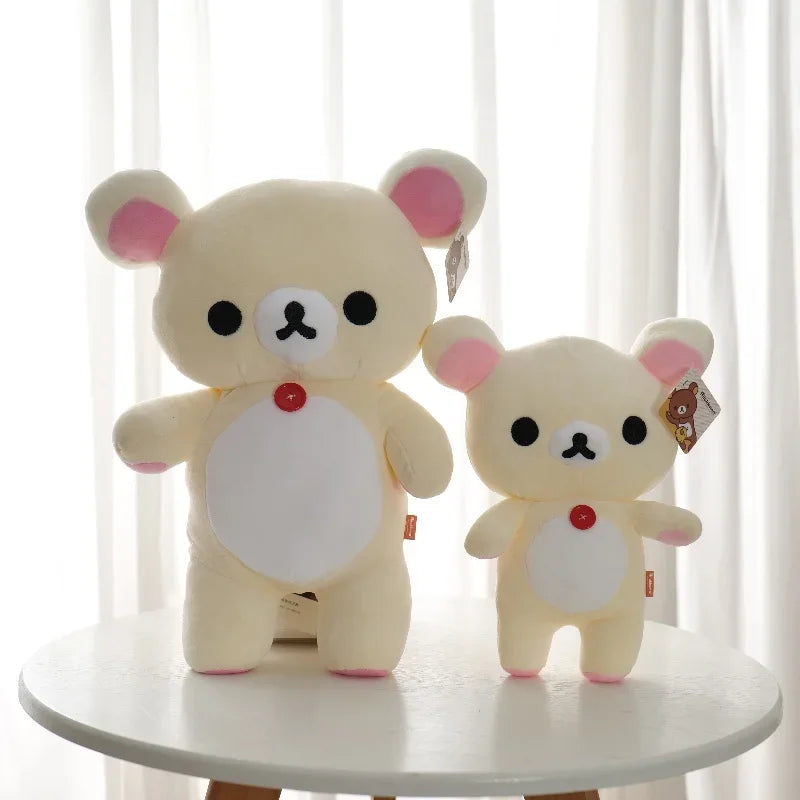 7 Styles Rilakkuma Plush Teddy Bear Peluche Lovely Anime Bear Stuffed Doll Kawaii Room Decor Anime Birthday Gifts Xmas Present