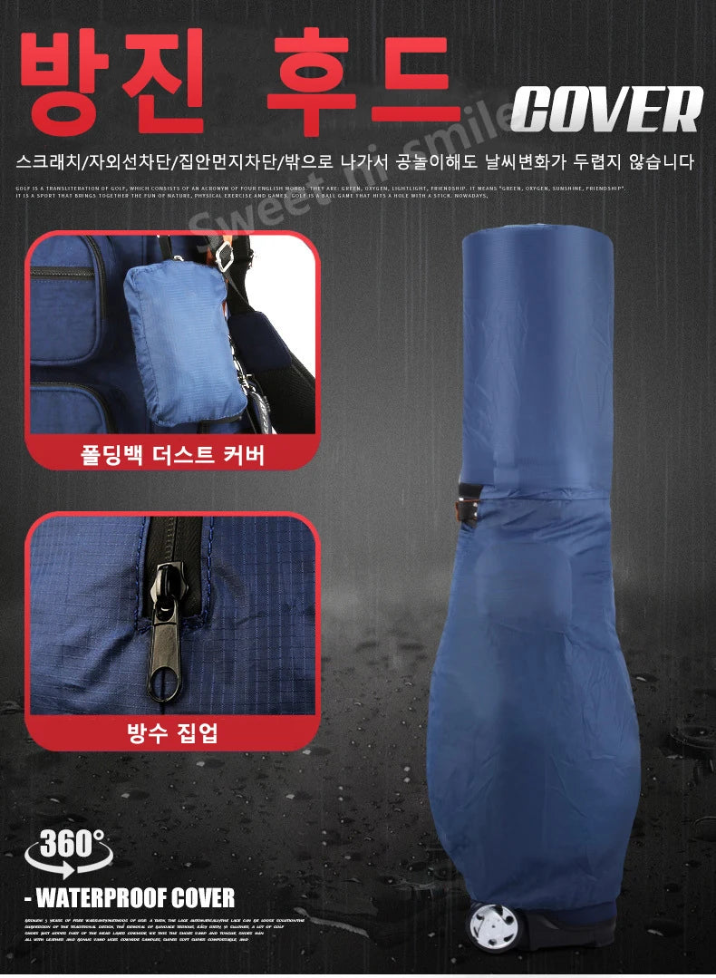 PGM Golf Multi-functional Towing Ball Bag with Ball Rod and Password Lock Aviation Bag QB038