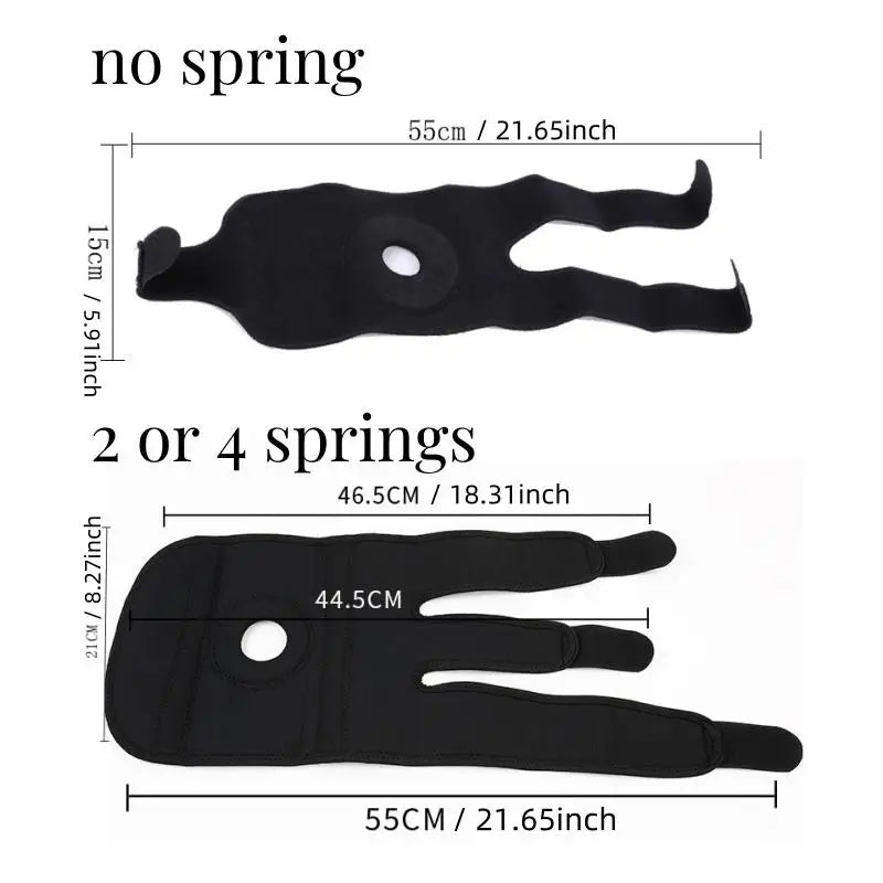 Sports knee pads, outdoor hiking, basketball, cycling, knee pads, running, strengthening protective gear, spring knee pads