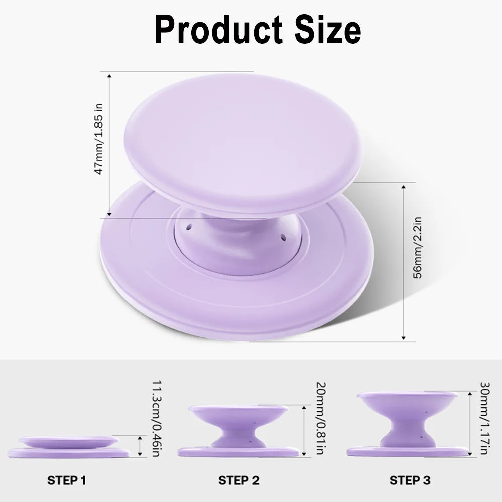 Grippopso Universal Magnetic Phone Socket Phone Holder Stand Silicone Grip Tok Mobile Phone Accessories Soporte for iPhone