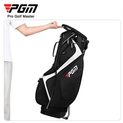 Golf Stand Bag, Lightweight Nylon, Unisex, Model QB146