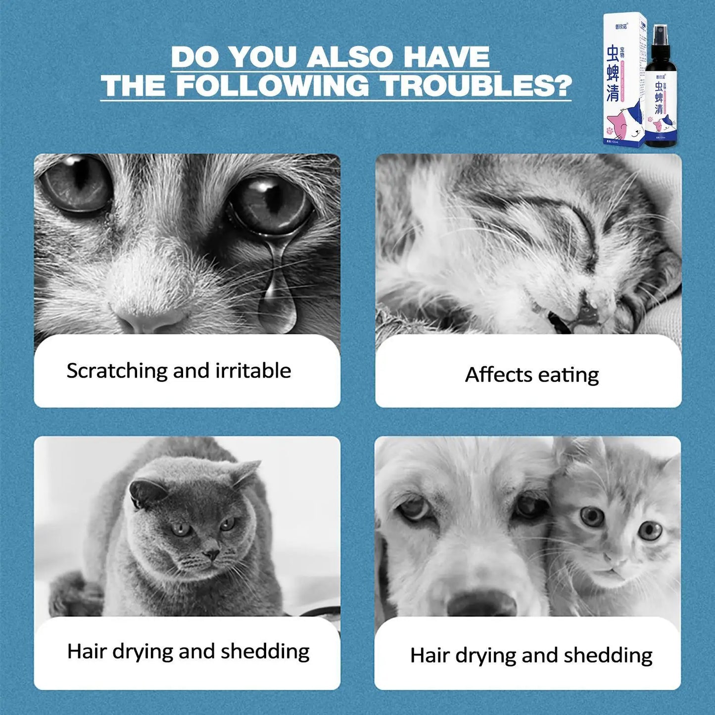 Pet Tick Sprays Ticks Spray That Repels And Prevents Ticks Spray For Pets 100ml Safe For Home And Cats Dogs Flea Remover