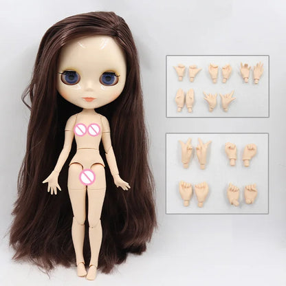 One Sixth Scale BJD Doll Jointed Body 30 CM White Skin ABS