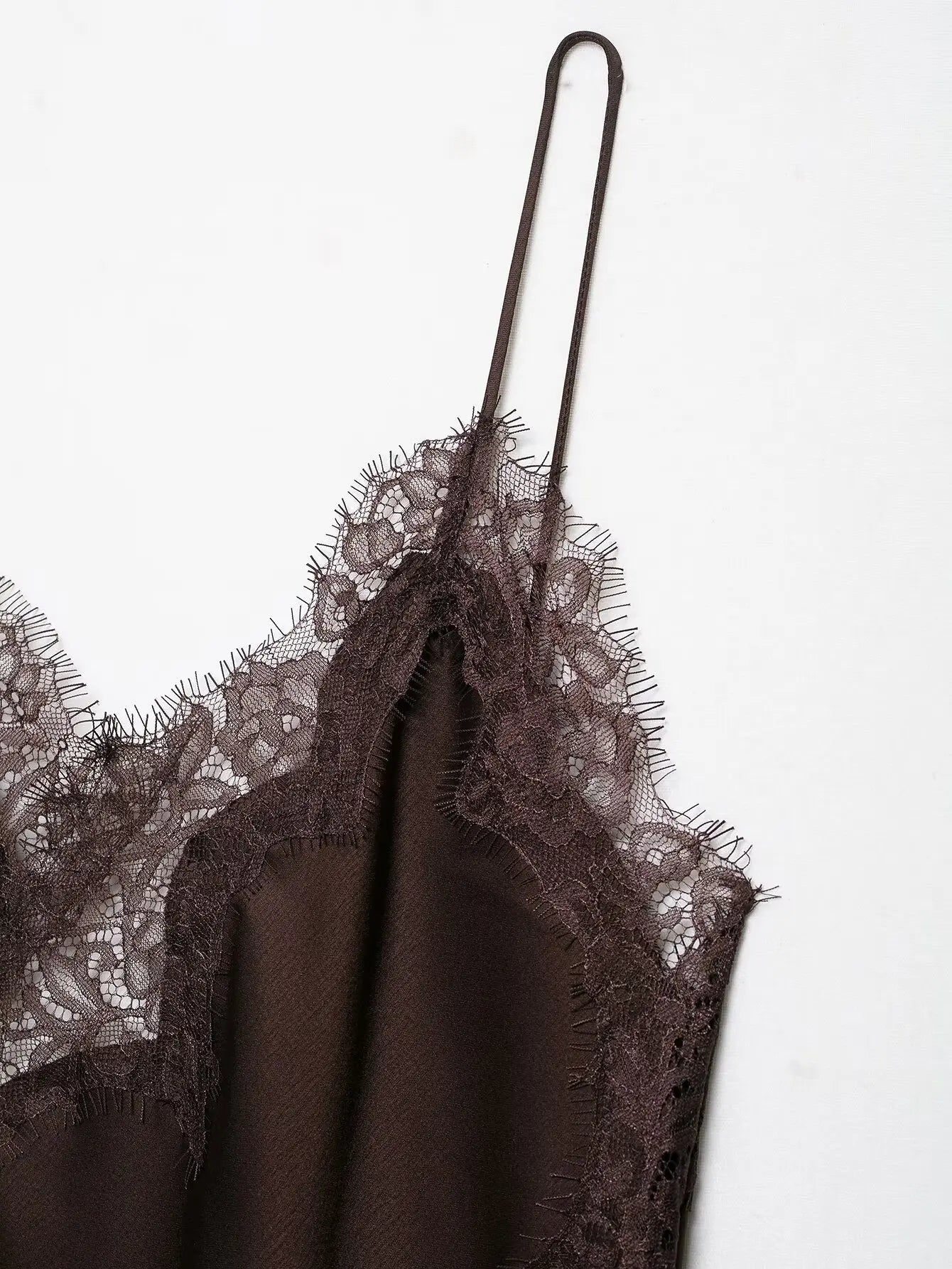 TFMLN Women Sexy Lace Splicing Dresses Summer Solid Sleeveless Asymmetry Dress Backless Slim Women's  Party Sling Mini Dress