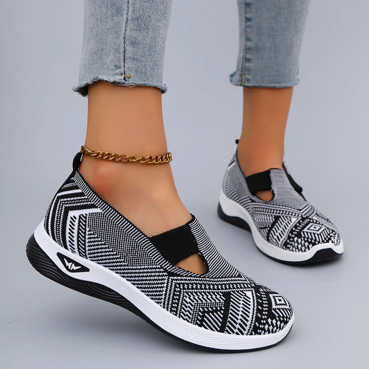 Women's summer breathable mesh flat shoes women's shoes casual sneakers shoes, clearance free shipping
