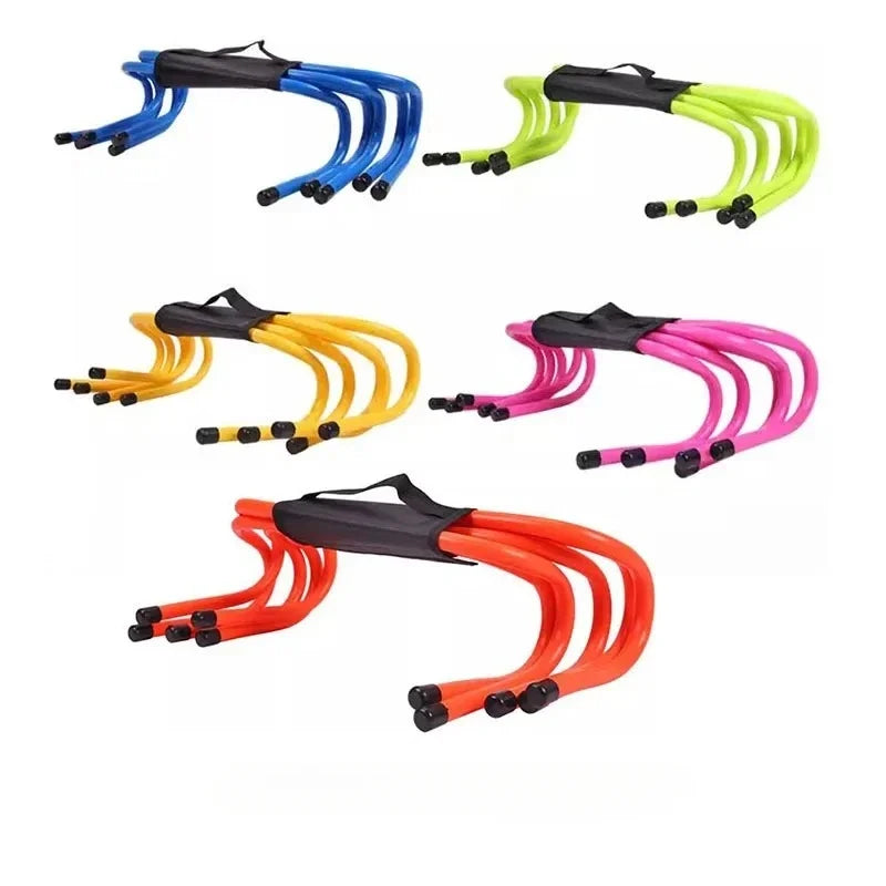5/10/20/30Pcs 30cm Football Hurdle Portable Speed Agility Training Equipment Hurdle Ladder Safety Soccer Stable Rack
