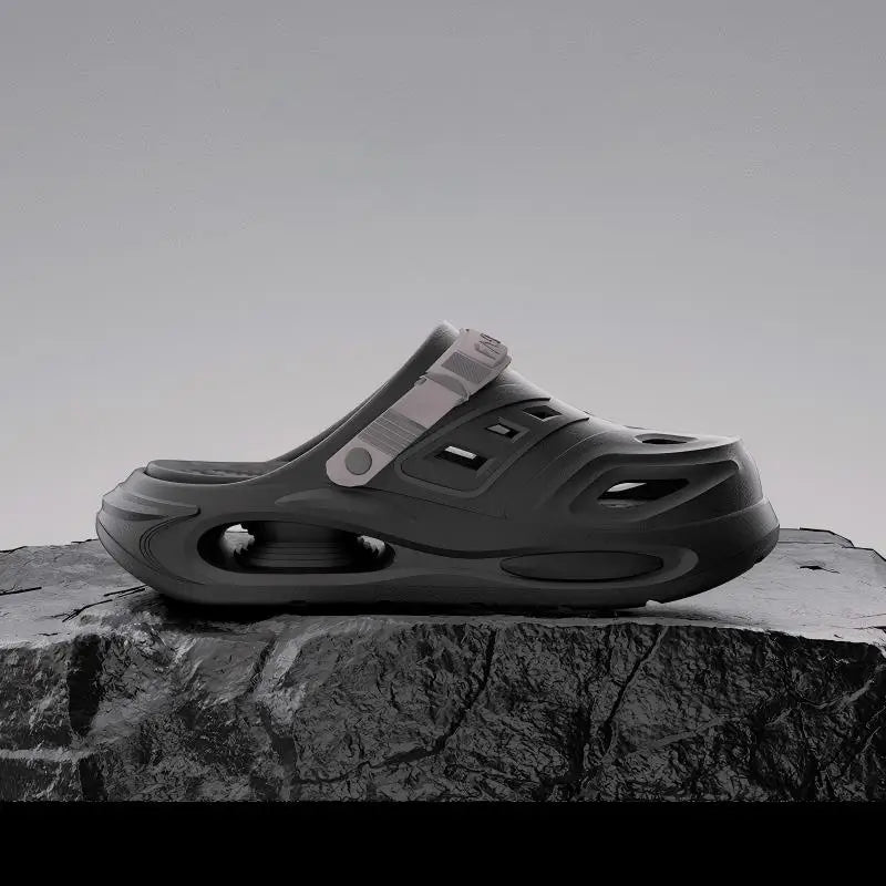 Men's Slippers With Thick Sole, Non-Slip EVA Outsole