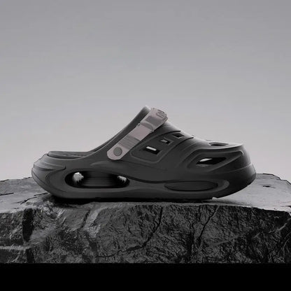 Men's Slippers With Thick Sole, Non-Slip EVA Outsole