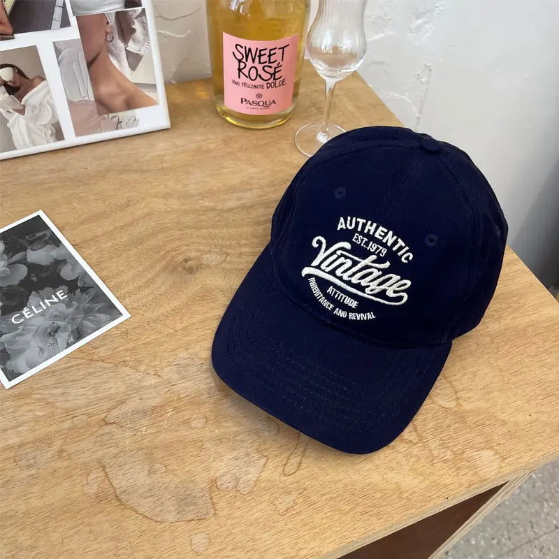 Embroidery Letters Baseball Hat Women Men Summer Outdoor Golf Sports Sun Protection Hat Snapback Hip Hop Trucker Peaked Caps