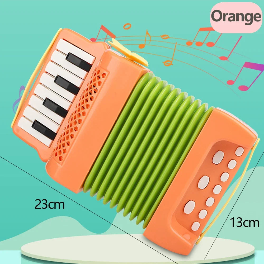 Accordion Toy for Kids Musical Indoor and Outdoor Playing Musical Instrument Educational Toys Gifts for Toddlers Boys Girls