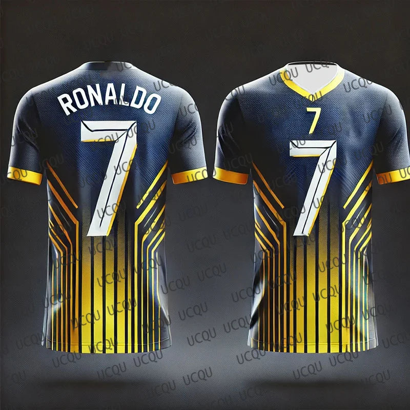 Chatgpt Special Edition Ronaldo No7 Football Jersey Breathable Quick Drying Sweat Wicking Sport Training Jersey For Adult/Kid
