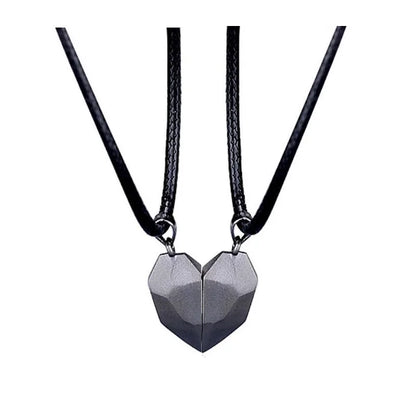 Heart ECG Pendant Necklace Stainless Steel And Zinc Alloy