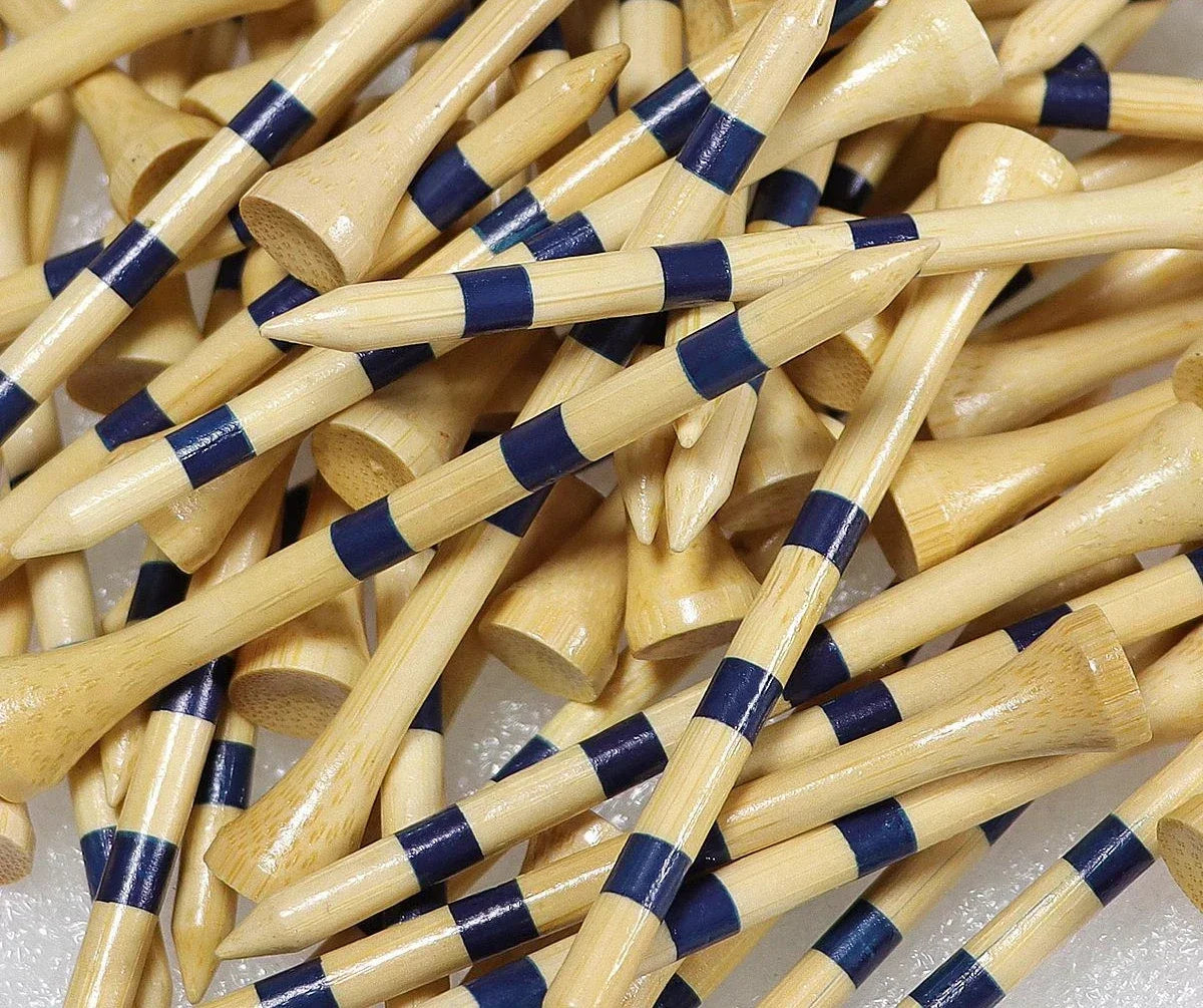 PGM 50pcs Bamboo Golf Tees More Durable and Stable TE003-Y