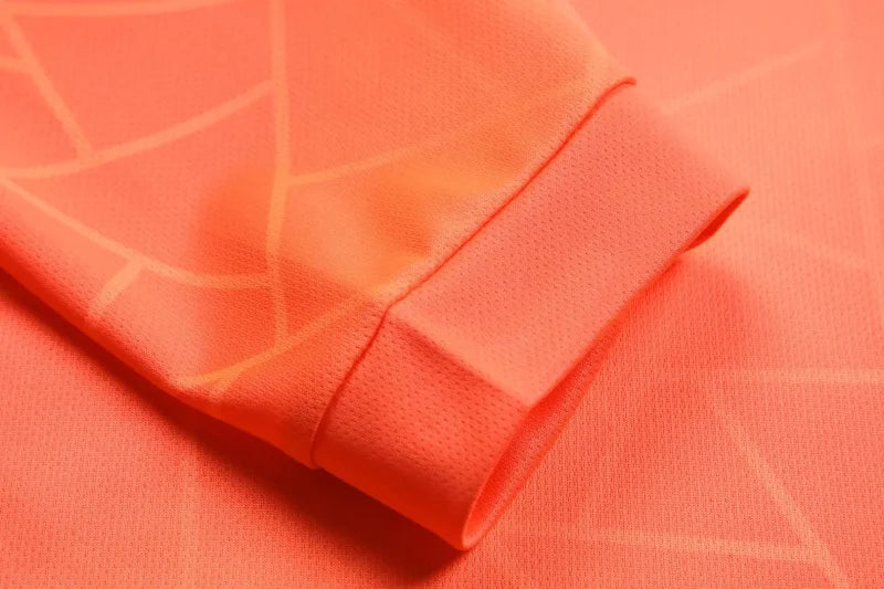 Men Kid 2024 Soccer Goalkeeper Uniform Protective Sponge Long Sleeve Football Training Goalkeeper Top Soccer Jersey Pants Custom