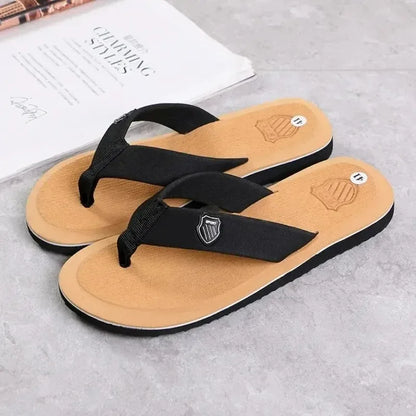 Men's Flip Flops Non Slip PVC Slippers Footwear Casual