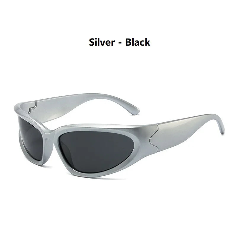 Wraparound Sunglasses UV400 Polycarbonate Frame and Lenses