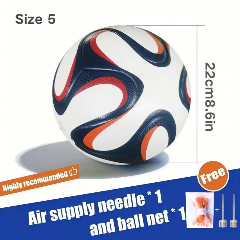 Football Men and Women 2014 Competition Size 5 Pu Adult Futebol Outdoor Sports Training Ball Professional Thickened Team Football
